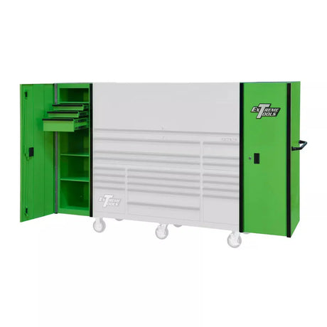 Extreme Tools RX Series 24"W x 30"D 3 Drawer and 3 Shelf Side Locker