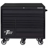 Extreme Tools RX Series 55"W x 25"D 12 Drawer Roller Cabinet 150 lb Slides