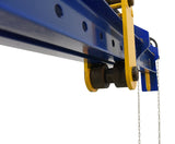 Vestil Spreader Beam With Adjustable Hand Chain Crank Bail