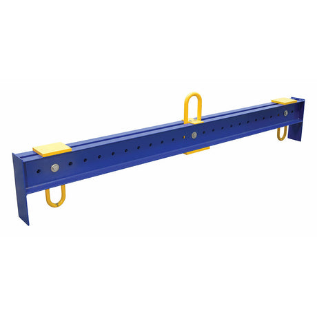Vestil Steel Adjustable Spreader Beam 104-1/2 In. Length 8,000 Lb. Capacity Blue-SBM-80