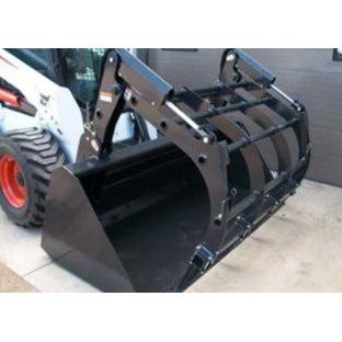 Haugen Attachments Skid Steer Round Bale Grapple | Removable Grapple