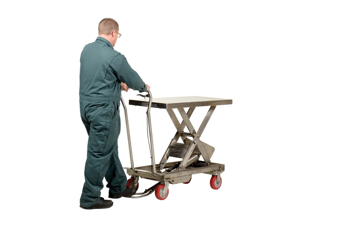Vestil Stainless Steel Scissor Carts
