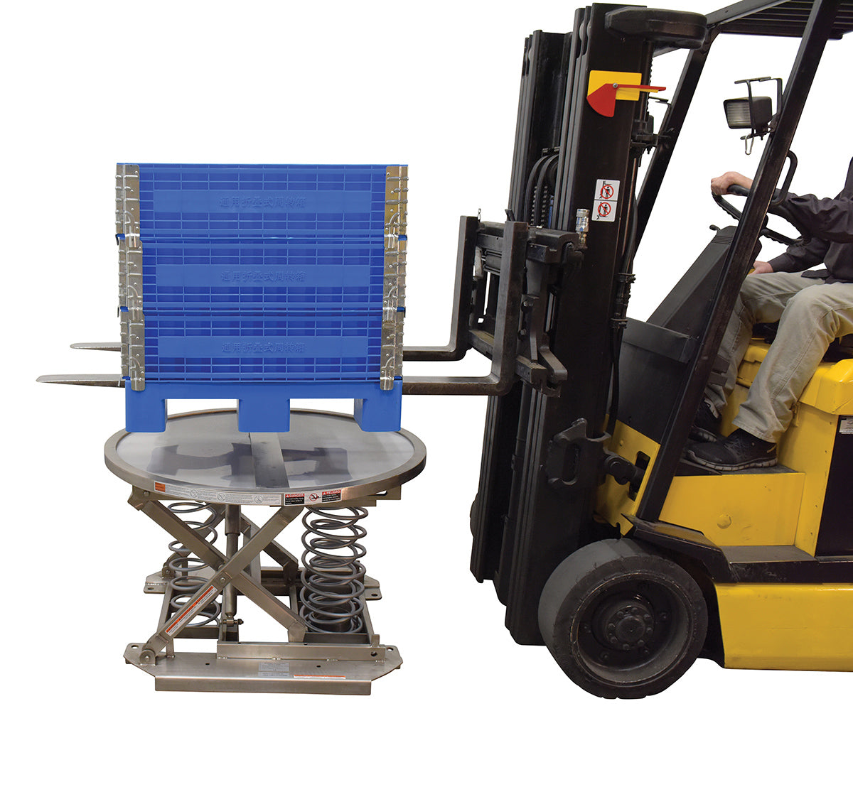 Vestil Spring Scissor Tables