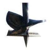 A gray skid-steer stump planer with a durable spiral tip and high-quality alloy cutting edges, ideal for stump grinding.