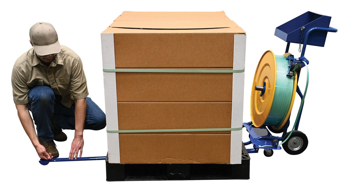Vestil Manual Pallet Probe Strapping Cart