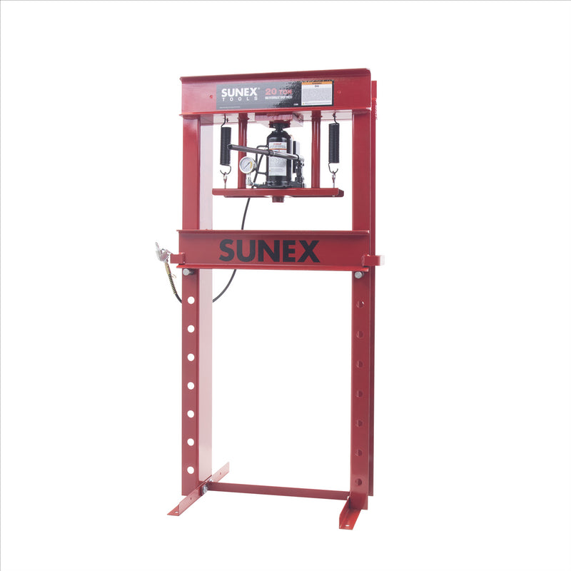 Sunex 20 Ton Air/Hydraulic Shop Press SUN5720AH