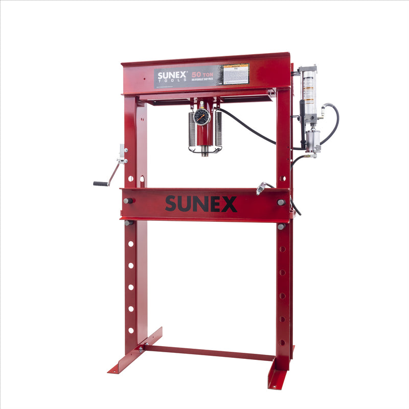 Sunex 50 Ton Air/Hydraulic Shop Press SUN5750AH