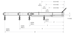 Star Industries - Forklift Jib Boom, Fixed Length