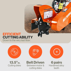 SuperHandy Compact Stump Grinder Pro GUO110