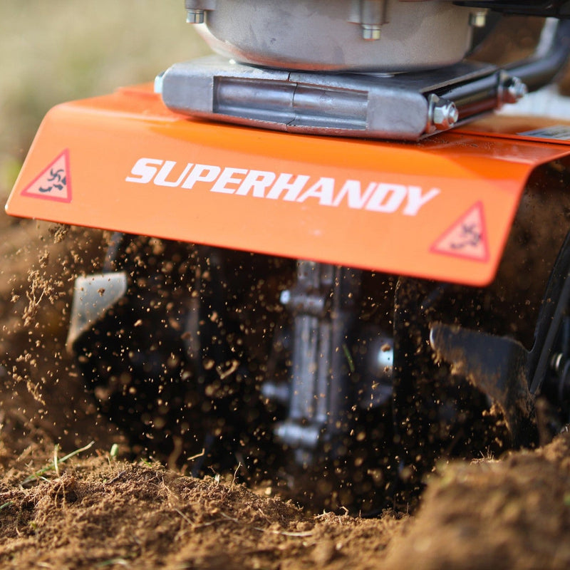 SuperHandy Mini Gas Garden Tiller GUO020
