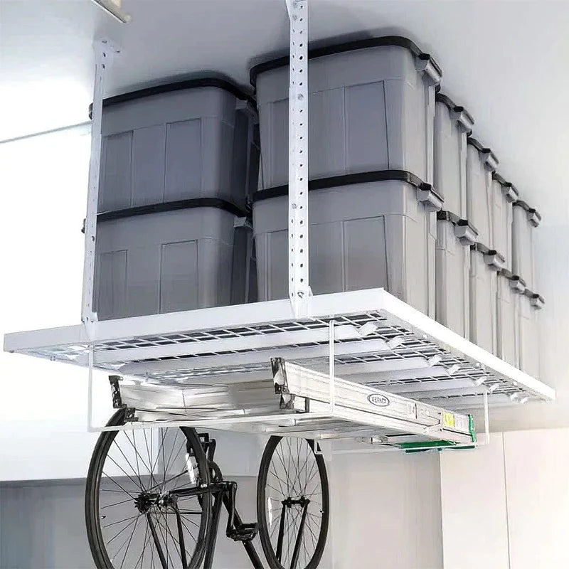 E-Z Storage Overhead Storage Rack – 4x8 1000lb (OSR-4x8-HD)