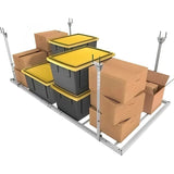E-Z Storage Overhead Storage Rack – 4x8 1000lb (OSR-4x8-HD)