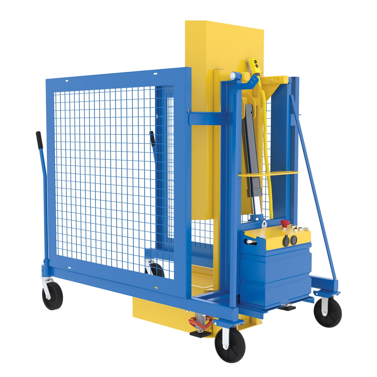 Vestil Electric Hydraulic Trash Can Dumpers