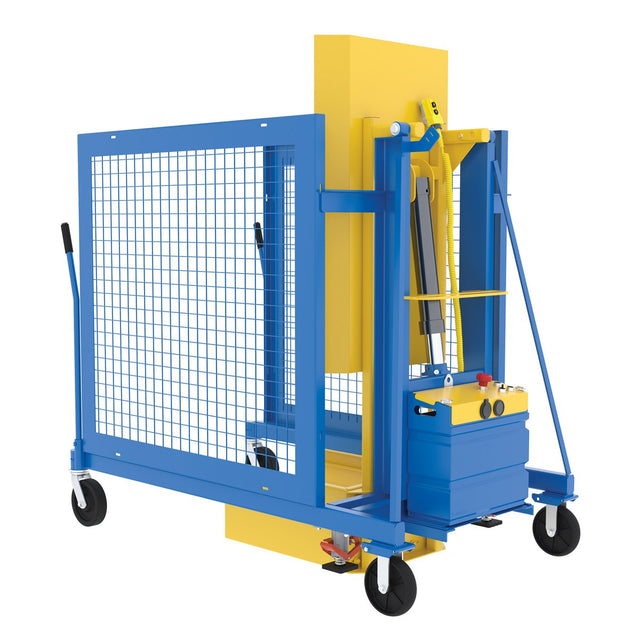 Vestil Electric Hydraulic Trash Can Dumpers