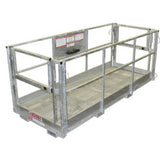 Haugen Attachments Telehandler Galvanized Work Platform