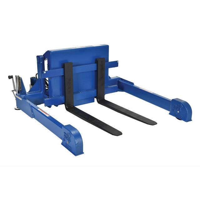 Vestil Steel Tilt Master Straddle AC Powered 2,000 Lb. Capacity Blue-TMS-20-AC