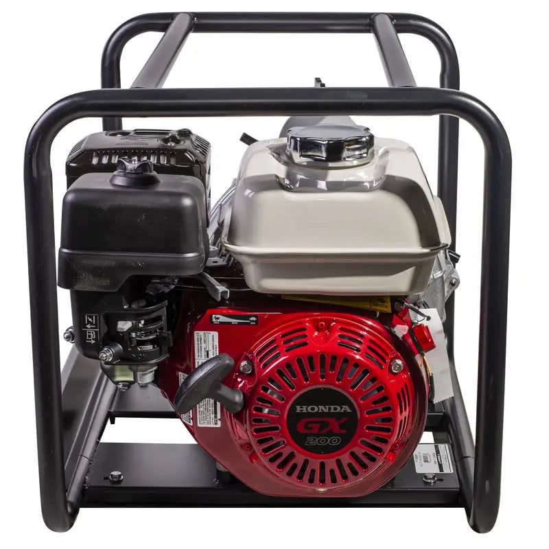 BE Power 3" 36PSI 264GPM Semi-Trash Transfer Pump with Honda GX200 Engine