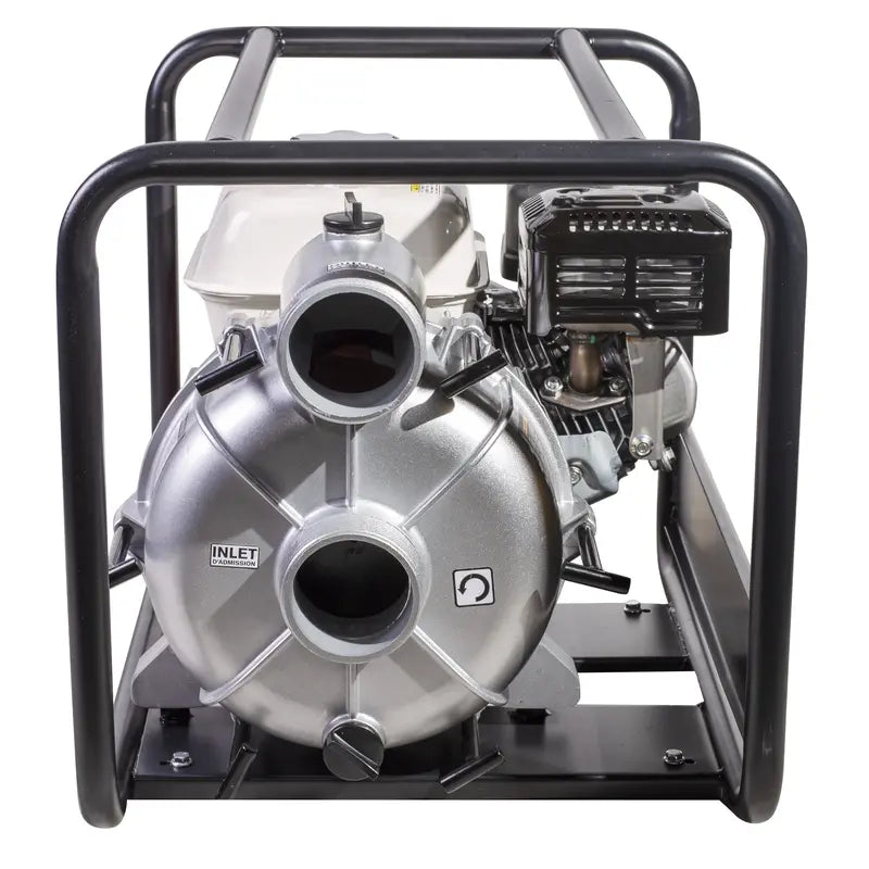 BE Power 3" 36PSI 264GPM Semi-Trash Transfer Pump with Honda GX200 Engine