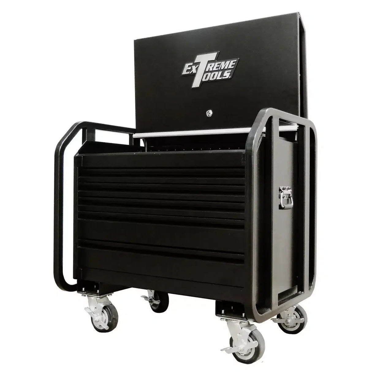Extreme Tools TX362505RBBK TX Series 36" 5 Reinforced Drawer Extra Capacity Road Box Black