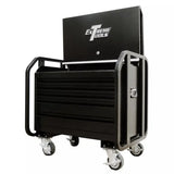 Extreme Tools TX362505RBBK TX Series 36" 5 Reinforced Drawer Extra Capacity Road Box Black