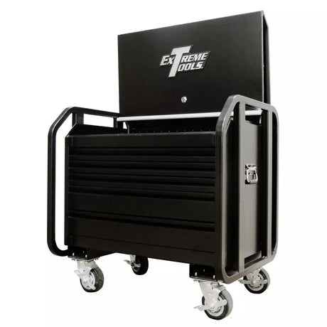 Extreme Tools TX362505RBBK TX Series 36" 5 Reinforced Drawer Extra Capacity Road Box Black