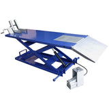 Tuxedo M-1500C-HR 1,500 lb High Rise Motorcycle Lift Bench w/ Vise, Sides, Balance Bar, Pump M-1500C-HR