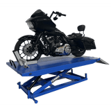 Tuxedo M-1500C-HR 1,500 lb High Rise Motorcycle Lift Bench w/ Vise, Sides, Balance Bar, Pump M-1500C-HR
