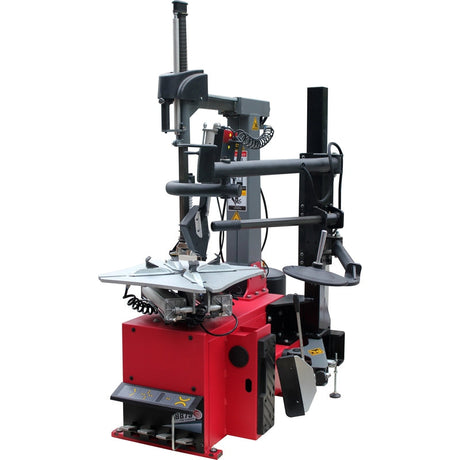 Tuxedo TC-1300 Tire Changer -- Tiltback Press Arm w/ Leverless Demount Tool TC-1300