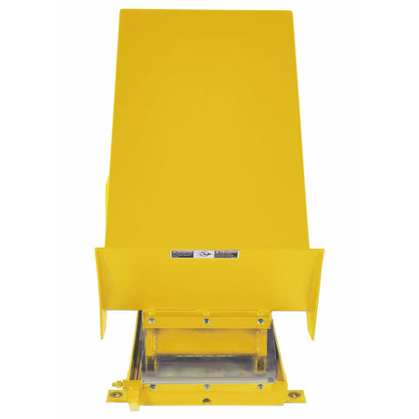 Vestil Steel Lift Table 24 In. x 48 In. AC Powered 230 Volt 3 Phase 4,000 Lb. Capacity Yellow-UNI-2448-4-YEL-230-3