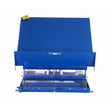 Vestil Steel Lift Table 48 In x 48 In AC Powered 230 Volt 1 Phase 4,000 Lb. Capacity Blue-UNI-4848-4-BLU-230-1