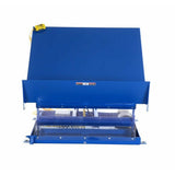 Vestil Steel Lift Table 48 In. x 48 In. AC Powered 208 Volt 3 Phase 2,000 Lb. Capacity Blue-UNI-4848-2-BLU-208-3
