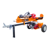 Brave Tow Behind Log Splitter 24-Ton Vertical/Horizontal Portable Gas with Honda GX160 Engine 160cc VH1724GX