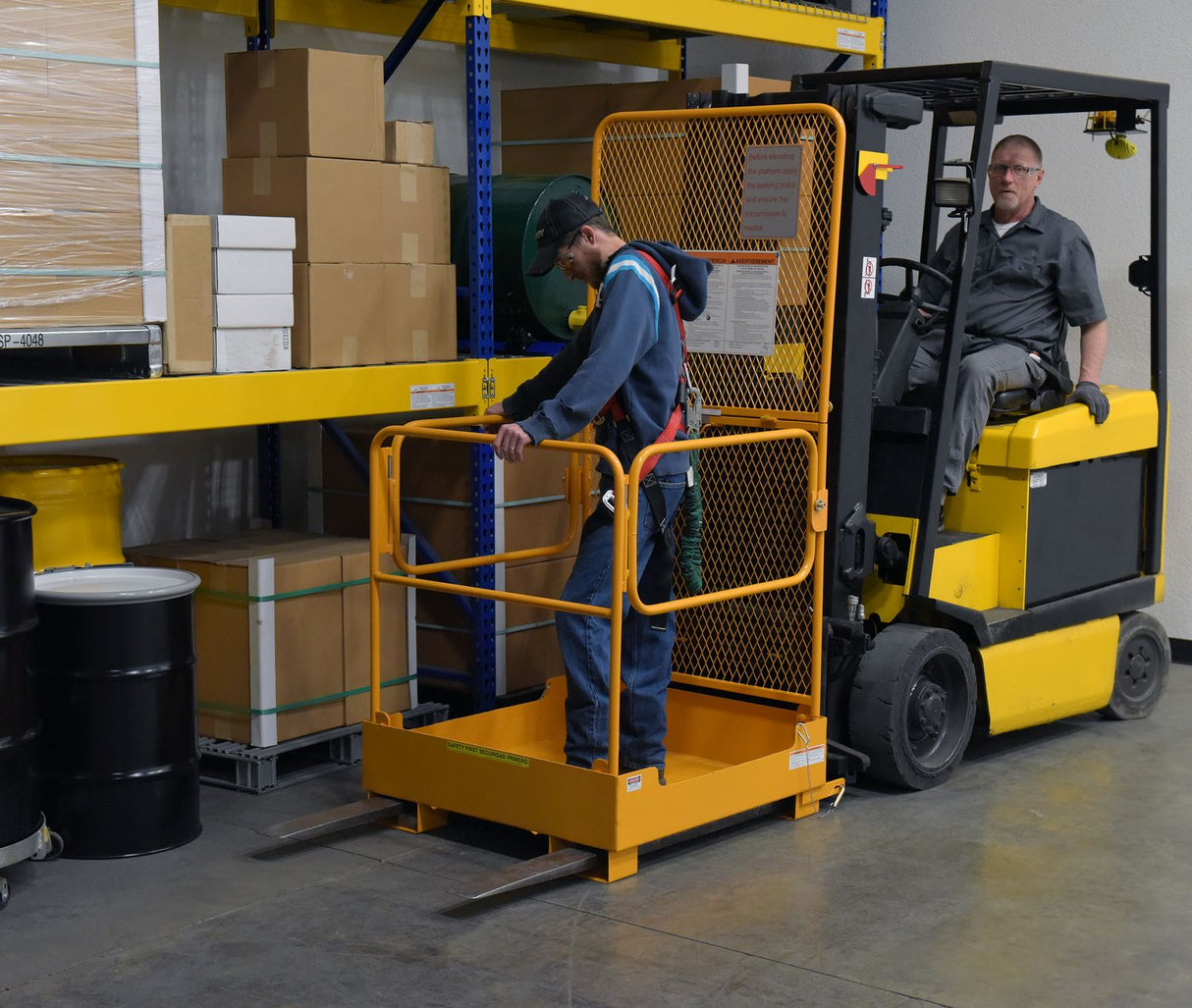 Vestil Fold Down Work Platforms