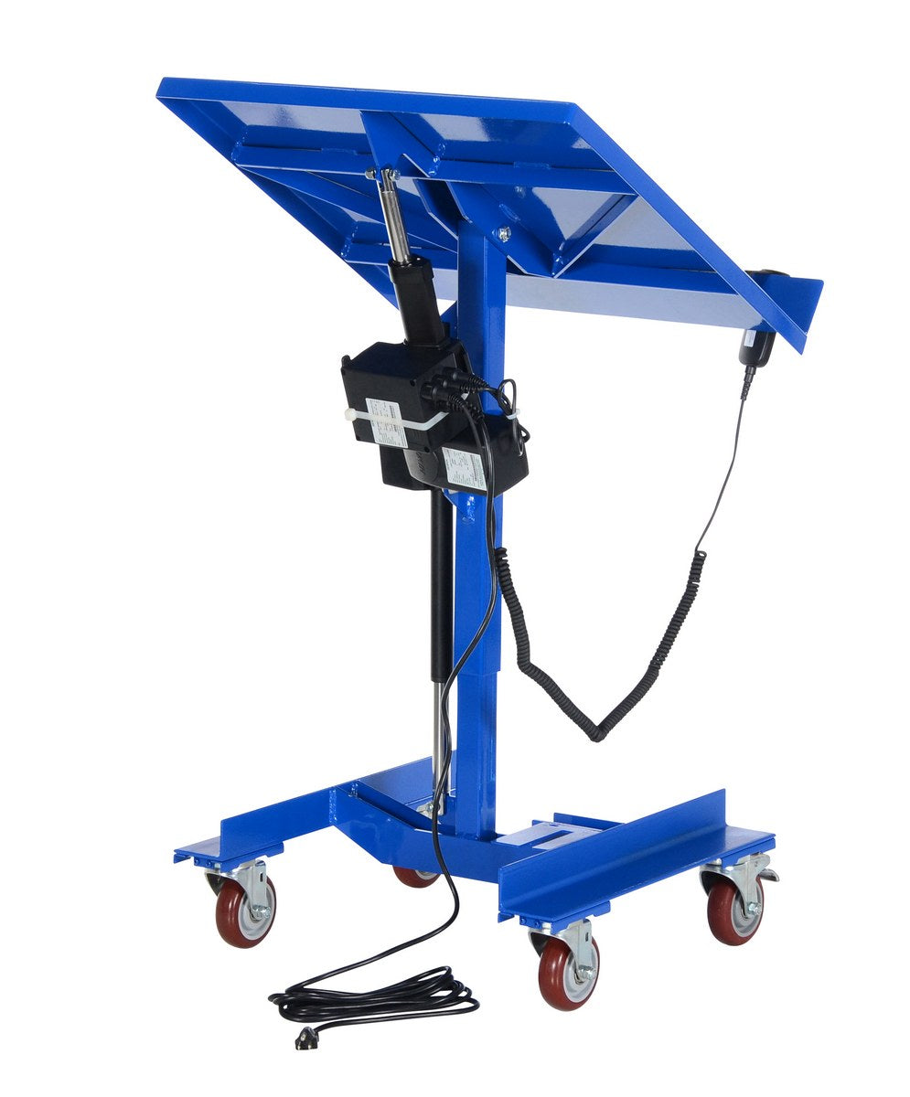 Vestil Linear Actuated Mobile Tilting Work Table