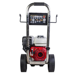 BE Power Equipment 196cc Honda GX200 2500 PSI Pressure Washer @ 3.0 GPM External Unloader General TP2530J34 Pump Stainless Steel