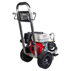 BE Power Equipment 196cc Honda GX200 2500 PSI Pressure Washer @ 3.0 GPM External Unloader General TP2530J34 Pump Stainless Steel