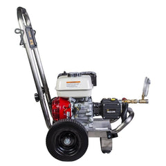 BE Power Equipment 196cc Honda GX200 2500 PSI Pressure Washer @ 3.0 GPM External Unloader General TP2530J34 Pump Stainless Steel