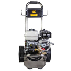 BE Power Equipment 196cc Honda GX200 2500 PSI Pressure Washer @ 3.0 GPM External Unloader General TP2530J34 Pump Stainless Steel