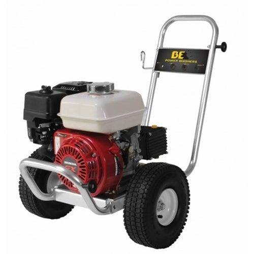 BE Power Equipment 196CC Honda GX200 Engine 2500PSI Gas Pressure Washer, @ 3.0GPM External Unloader AR RCV3G25D Pump