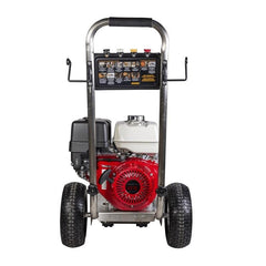 BE Power Equipment 389cc Honda Engine 4000 PSI @ 4.0 GPM External Unloader Pressure Washer - COMET ZWD4040G PUMP