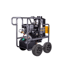 BE Power Equipment 4000 PSI @ 4.0 GPM DD Hot Water Pressure Washer (w/ Powerease 420 Engine & AR Triplex Pump)