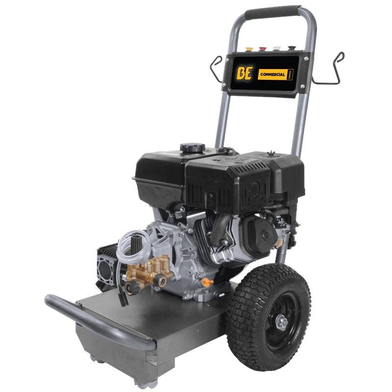 BE Power Equipment B4015RCS 4000 PSI Gas Pressure Washer @ 4.0 GPM 420CC Direct Drive PowerEase Engine Triplex-Comet ZWD4040G