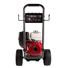 BE Power Equipment Professional Commercial Gas Pressure Washer, Honda GX390 CAT 66DX40GG1 Pump 389CC 4000PSI @ 4.0 GPM