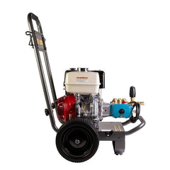 BE Power Equipment Professional Commercial Gas Pressure Washer, Honda GX390 CAT 66DX40GG1 Pump 389CC 4000PSI @ 4.0 GPM