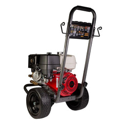 BE Power Equipment Professional Commercial Gas Pressure Washer, Honda GX390 General EZ4040G Pump 389CC 4000PSI @ 4.0 GPM