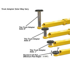 Atlas Automotive Equipment Bp8000 8,000 Lb Capacity Baseplate 2-Post Lift ATEATTD-BP8000-FPD