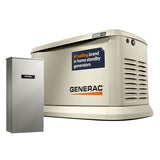 Generac Guardian 26kW Home Standby Generator with 200-Amp Automatic Transfer Switch
