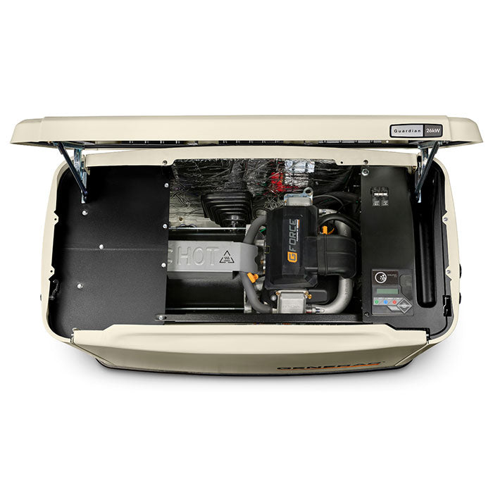 Generac Guardian 26kW Home Standby Generator with 200-Amp Automatic Transfer Switch