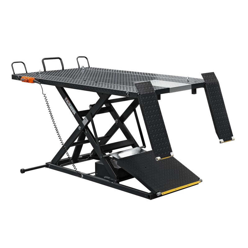 iDEAL Elec-hydra ATV Lift w/Integrated Motor & Retractable Ramp A-2200IEH-XR