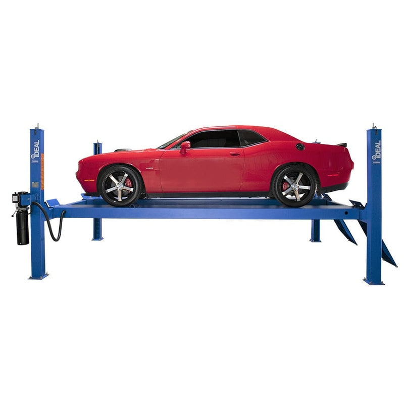 iDEAL FP14KC-X 14,000 lb. 4 Post Service Lift 182.5" WB (Closed Front / Cable Pull) FP14KC-X
